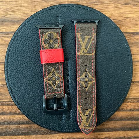 louis vuitton apple watch band 44mm|hizunet lv watch band.